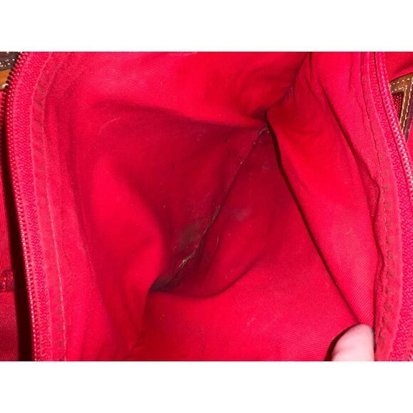 Dooney and Burke Tan Pebble Leather - Picture 8 of 10